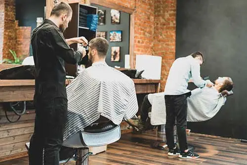 Imagen de una barbería
